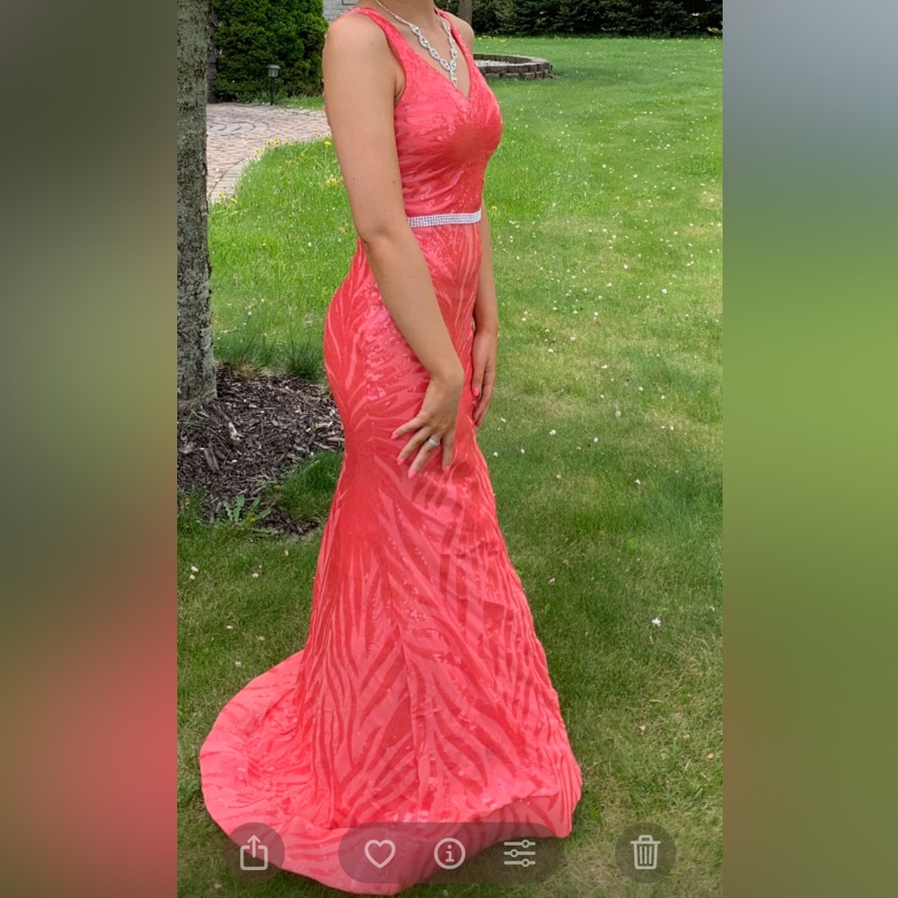 Pink prom Dress